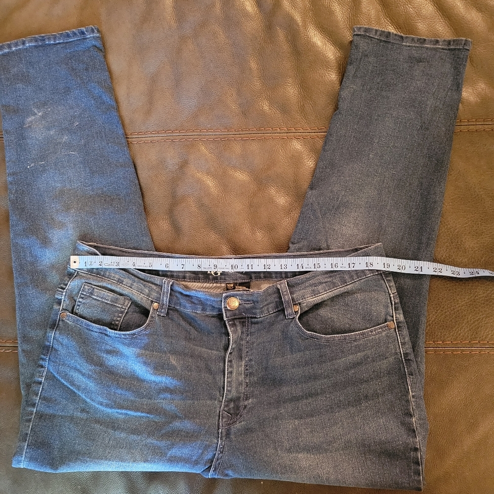 EUC DG2 by Diane Gilman Classic Stretch Embellished Skinny Jeans - 16W - Picture 7 of 11